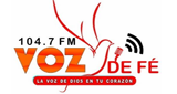 Logo Emisora Cristiana Voz de Fe 104.7 Fm