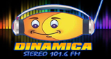 Logo Dinámica Stereo 101.6 Fm