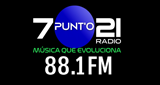 Logo 7punto21radio 88.1 FM
