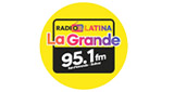 Logo Radio Latina La Grande 95.1 Fm
