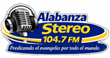 Logo Alabanza Stereo 104.7 FM