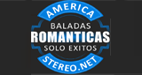 Logo America Stereo.Net Romántica