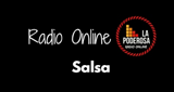 Logo La Poderosa Radio Online Salsa