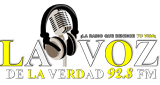 Logo La Voz de La Verdad 92.8 Fm