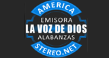 Logo America Stereo.Net La Voz De Dios