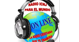 Logo Radio ICNJ  Para El Mundo
