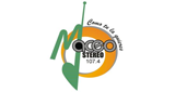 Logo Maceo Stereo 107.4 fm