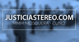 Logo Justicia Estereo Mosquera