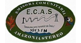 Logo de Amazonia Estereo 107.3fm en vivo