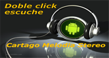 Logo de Cartago Melodia Stereo en vivo