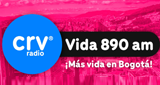 Logo de CRV Radio Vida 890 en vivo