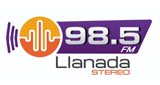 Logo de Llanada Stereo 98.5 en vivo